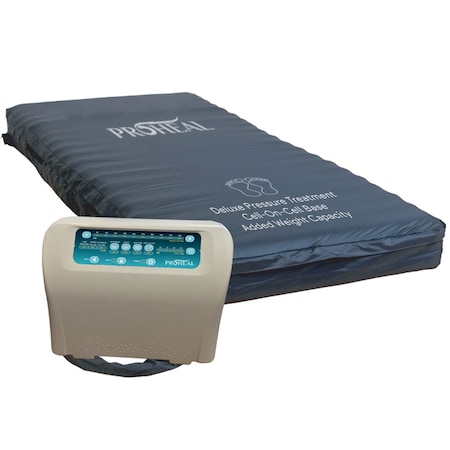 Proheal Low Air Loss / Alternating Pressure Mattress System w/ 660lb weight capacity 36"x80"x10" PH-86500